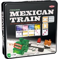 Jeu de dominos Mexican Train TACTIC - Boîte métal - Multicolore - 30 min - Adulte(m-1)