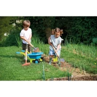 Brouette de jardin garnie Deluxe - ECOIFFIER - 4539 - Pour le travaux de jardinage(m-3)