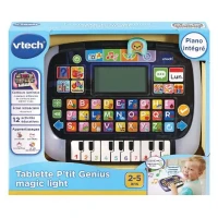 Tablette éducative VTECH P'tit Genius Magic Light pour enfants de 2 ans et plus - Noir/Bleu - Mixte(m-3)