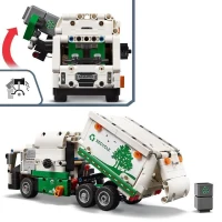 LEGO 42167 Technic Mack LR Electric Camion Poubelle, Jouet de Camion Électrique, Véhicule de Recyclage(m-3)