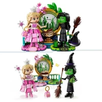 LEGO Wicked 75682 Figurines d'Elphaba et de Glinda - Jouet pour enfant des 10 ans & Déco(m-3)