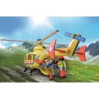 PLAYMOBIL 71203 Hélicoptere de secours, Figurine, City Action Les Secouristes(m-6)