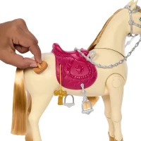 LES MYSTeRES DE BARBIE - a la Poursuite du Cheval Perdu Barbie et son cheval Tornade, HXJ42(m-5)