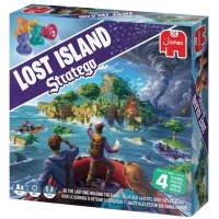 STRATEGO LOST ISLAND - Jeu de stratégie - DUJARDIN - Trouvez le drapeau caché avant qu'il ne disparaisse !(m-2)