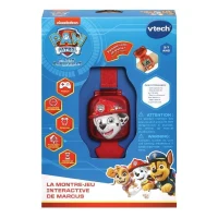 Montre-Jeu Interactive VTECH Pat Patrouille Marcus - Rouge - Pour Enfant a partir de 3 ans(m-2)