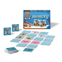 Pat' Patrouille Memory, Jeu éducatif classique, Jeu de mémoire, Ravensburger, Des 3 ans(m-2)