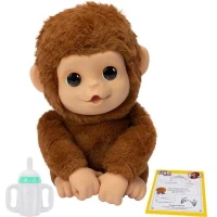 Mon Bébé Singe - MOOSE TOYS - LITTLE LIVE PETS - Singe interactif avec accessoires(m-6)