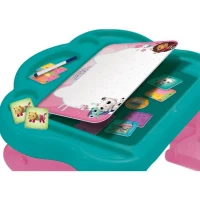 Table éducative - LISCIANI - Gabby's Dollhouse - Super Desk - Jeux logiques - Personnages animés - Activités ludiques(m-6)