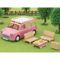 SYLVANIAN FAMILIES - Monospace rose pour pique-nique en famille(m-5)