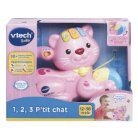 VTECH BABY - 1,2,3 P'tit Chat Rose(m-4)