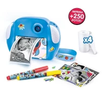 Canal Toys PHOTO CREATOR - Appareil Photo a impression instantanée Junior - Theme fusée - CLK 011(m-4)