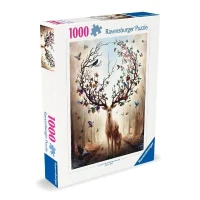 Puzzle 1000 pieces Cerf Fantaisie, Adultes et enfants dés 14 ans, Puzzle de qualité supérieure, 12000459, Ravensburger(m-4)
