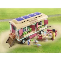 PLAYMOBIL 71441 Roulotte café boutique, Country La vie a la ferme, 145 pieces, Des 4 ans(m-5)