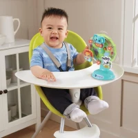 VTECH BABY - La Grande Roue des Baby Loulous - Roue musicale avec ventouse anti-chute - Vert/Multicolore(m-2)