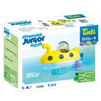 PLAYMOBIL Junior 71440 Sous-marin, Junior AQUA Tinti, Jouet pour le bain, Des 12 mois(m-1)