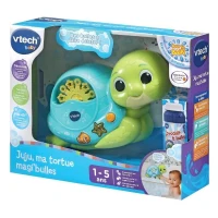 Tortue musicale VTECH JUJU MA TORTUE MAGI BULLES pour bébé de 1 a 5 ans(m-3)