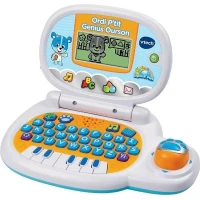 Ordinateur Éducatif Enfant VTECH P'tit Genius Ourson Bleu - Multicolore - Mixte - 24 mois - 2 ans(m-1)