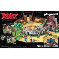 PLAYMOBIL 71266 Astérix Hutte d'Ordralfabetix, village d'Astérix, Jouet de collection, Des 5 ans(m-4)