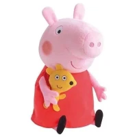 Peluche Peppa Pig - Jemini - 37cm - Rose, rouge et jaune - Pour bébé(m-1)