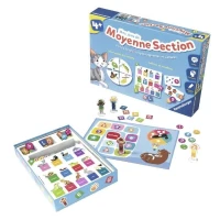 Mes jeux de moyenne section - Coffret complet éducatif - 20 activités programme 2e année maternelle - Ravensburger - Des 4 ans(m-4)