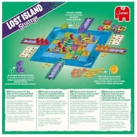 STRATEGO LOST ISLAND - Jeu de stratégie - DUJARDIN - Trouvez le drapeau caché avant qu'il ne disparaisse !(m-4)