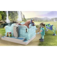 PLAYMOBIL 71352 - Vétérinaire et centre de thérapie - Horses of Waterfall - Pour enfants des 5 ans(m-5)