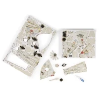 Star Wars - FAUCON MILLENIUM - Maquette 4D a construire - 48 cm(m-3)