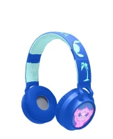 LEXIBOOK - Casque lumineux Bluetooth - Design 3D - Pliable et ajustable - Disney Stitch(m-2)