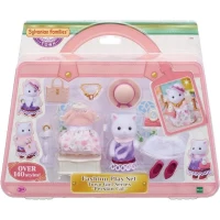 SYLVANIAN FAMILIES - 5461 - La valisette de mode et grande soeur chat persan - Le village(m-1)