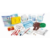 Clementoni - Science & Jeu - Les méga cristaux - Création de cristaux - Fabriqué en Italie(m-3)