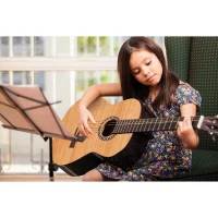Guitare Acoustique en bois - 91 cm avec housse de transport(m-2)