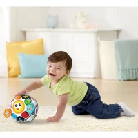 VTECH BABY - Balle d'Éveil - Zozo, Mon Ballon Rigolo - Jouet Éducatif pour Bébé de 6 a 36 Mois(m-3)