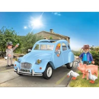 PLAYMOBIL 70640 Citroën 2 CV, Classic Cars, Voiture de collection, Adulte,3 personnages(m-2)