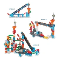 Circuit de billes VTECH MARBLE RUSH - SUPER SKY TOWER SET XL300E - 143 pieces - Pour enfants de 4 ans et plus(m-3)
