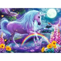 Puzzle enfant 100 pieces XXL - Licorne scintillante - Ravensburger(m-1)