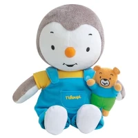 Jemini T'choupi - Peluche Tchoupi 30 cm avec ourson(m-2)