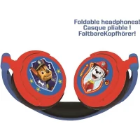 Casque stéréo filaire pliable Pat' Patrouille pour enfants avec limitation de volume d'écoute - LEXIBOOK(m-2)