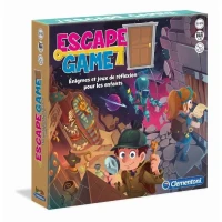 Clementoni - Escape Game - 3 pieces : Pharaon, Espace, Château - 1 a 8 joueurs(m-1)