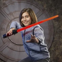 Sabre laser électronique Dark Vador, Star Wars Lightsaber Forge Kyber Core, jouets enfant, des 4 ans(m-3)