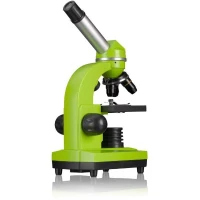 Microscope étudiant BIOLUX SEL - BRESSER JUNIOR - grossissement 40x-1600x - kit d'expérimentation - vert(m-4)
