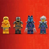 LEGO NINJAGO 71811 Le Buggy Tout-Terrain Ninja d'Arin, Set avec Dragon et 4 Minifigurines(m-4)