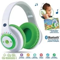 Casque audio interactif pour enfants - VTECH - Kidi Audio Max - Réglage du volume sonore - Livret imagé inclus(m-6)