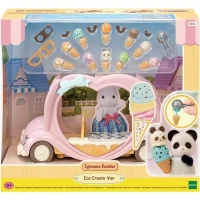 Le marchand de glace ambulant - SYLVANIAN FAMILIES - 5651 - Extérieur - Rose - A partir de 3 ans(m-3)