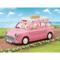 SYLVANIAN FAMILIES - Monospace rose pour pique-nique en famille(m-1)