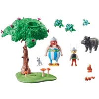PLAYMOBIL 71160 Astérix La chasse au sanglier, avec Astérix, Obélix et Idéfix, 52 pieces, Des 5 ans(m-4)