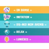 Furby Galaxie, peluche activée par la voix brille dans le noir, jouets interactifs, des 6 ans(m-6)