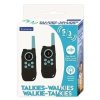 Talkies-walkies LEXIBOOK noirs - Portée 5 km - Fonction communication d'un a un et un a plusieurs(m-5)