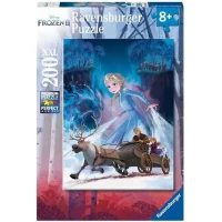 Puzzle La Reine des Neiges 2 - Ravensburger - 200 pieces XXL - Foret mystérieuse - Enfant 8 ans et plus(m-1)