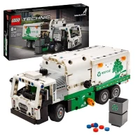 LEGO 42167 Technic Mack LR Electric Camion Poubelle, Jouet de Camion Électrique, Véhicule de Recyclage(m-1)