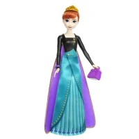 Spin & Reveal La Reine des Neiges-Anna- Mattel Poupée Surprise Disney   HXD27(m-3)